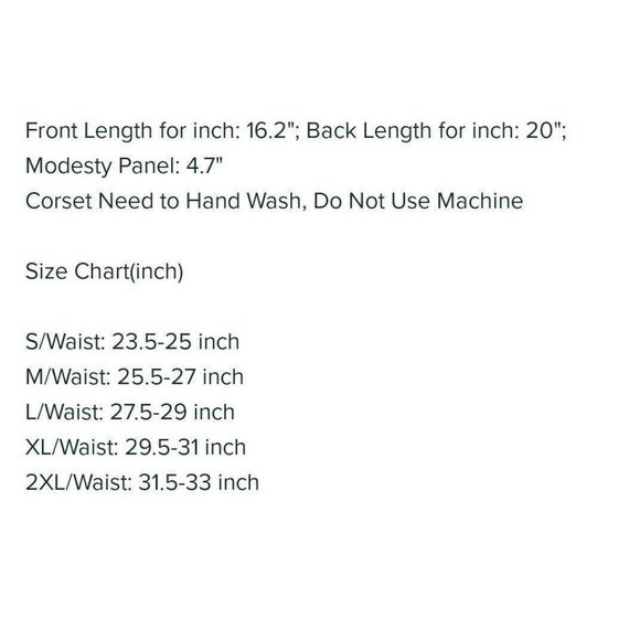 Brocade Steampunk Latch Front Corset Size M - Picture 7 of 9